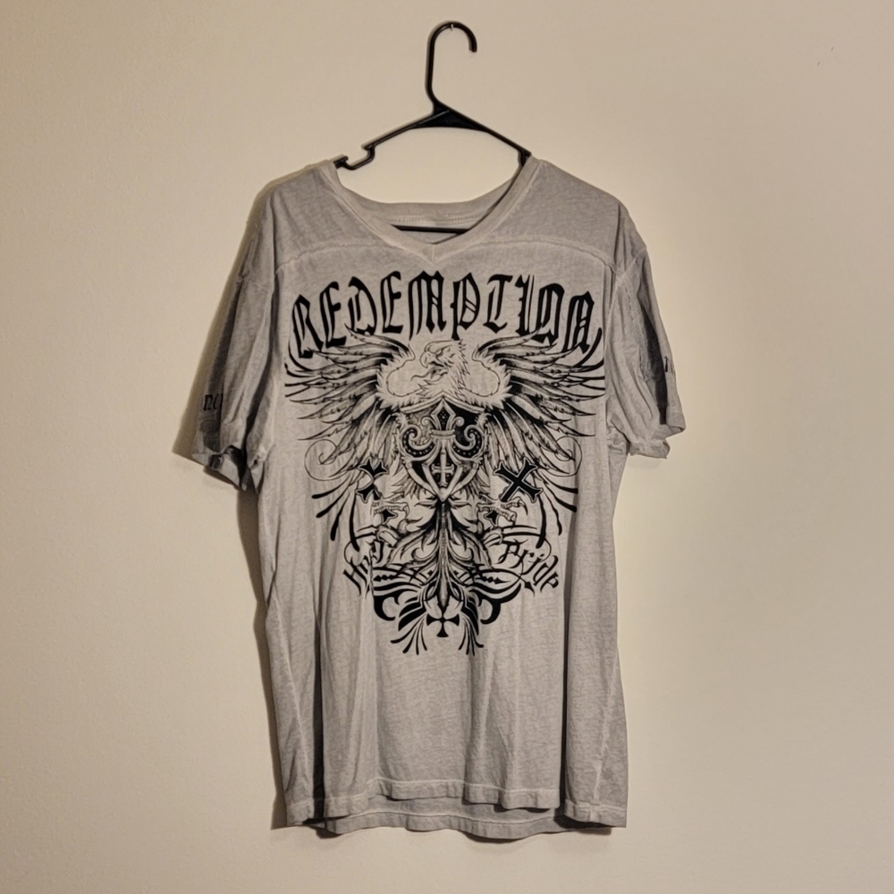 SOLD - Y2K Raw State Premium TShirt Sz XL